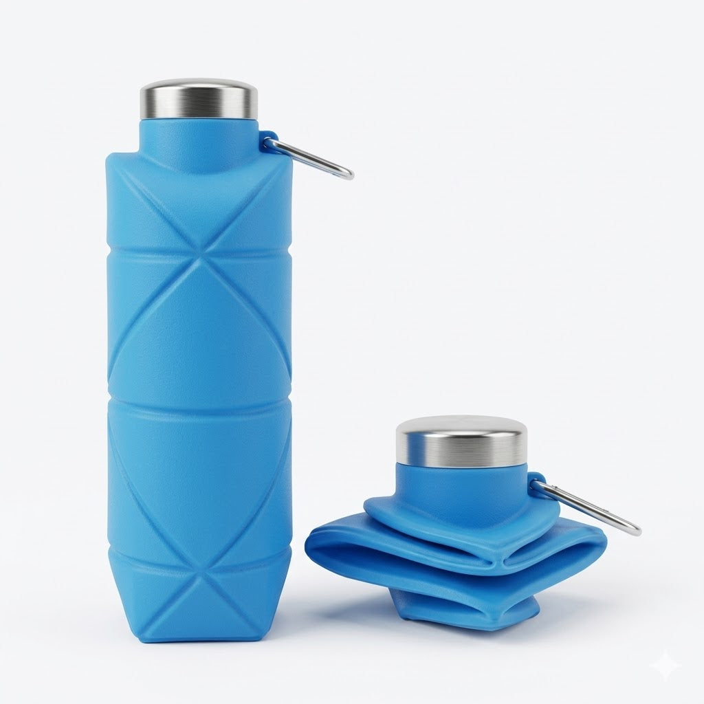 Sammenleggbar vannflaske 700ml